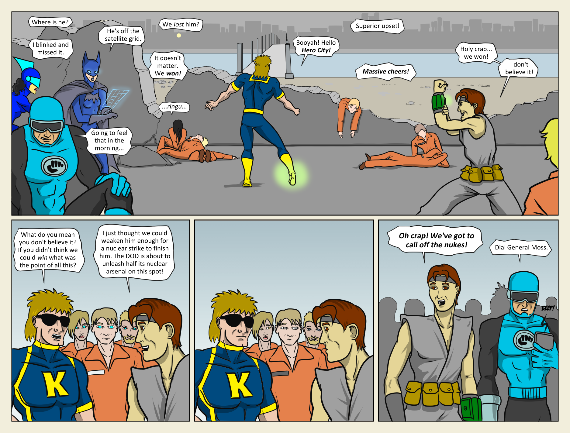 Kickman Returns #28